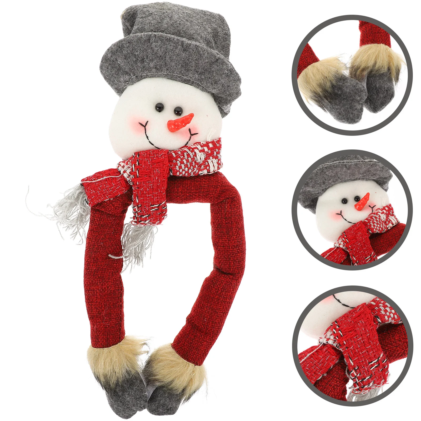 

Curtain Christmas Window Holder Buckle Holdbacktiebacks Cartoon Drapery Holdbacks Fastener Decorations Drapes Clamp Reindeer