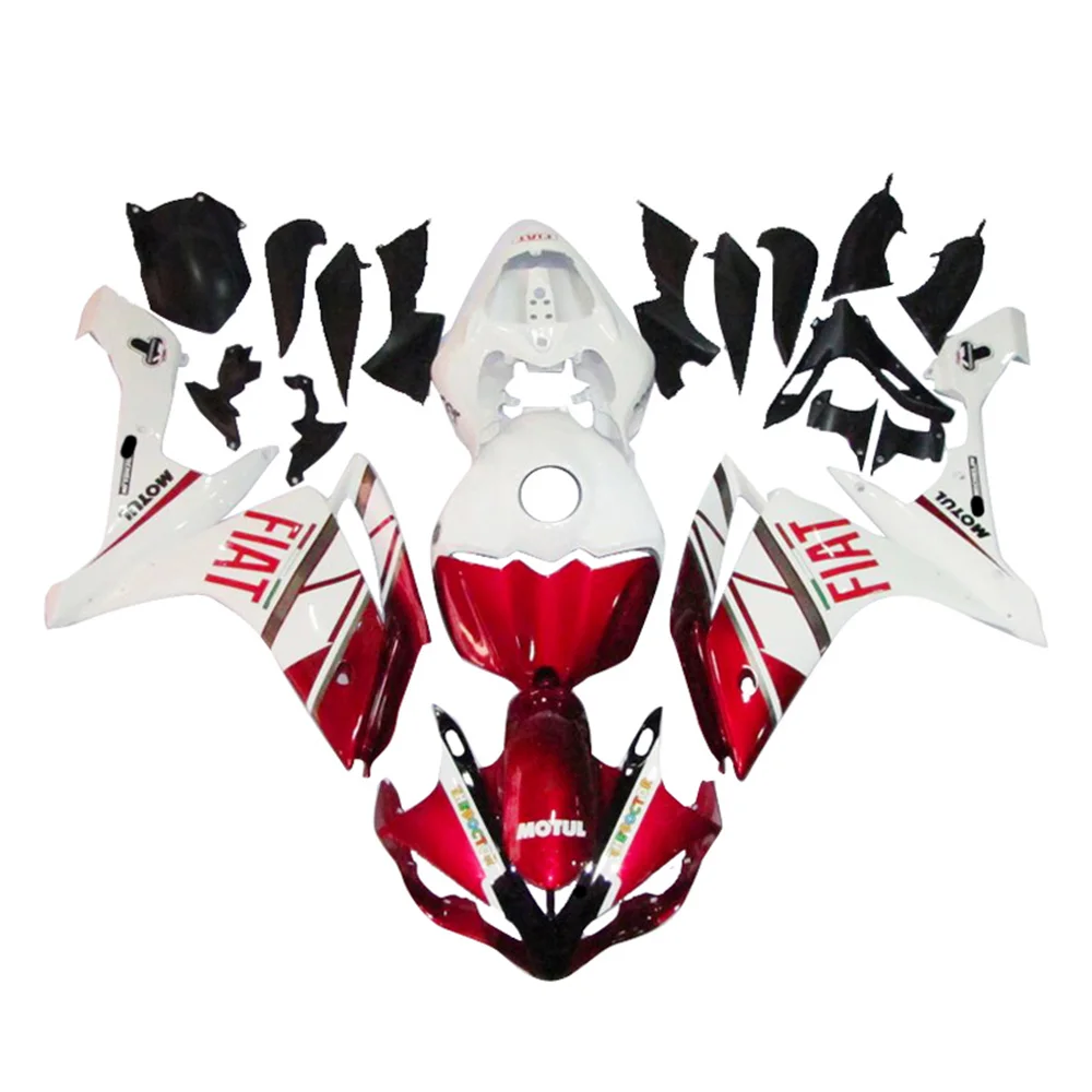 

НОВЫЕ комплекты обтекателей для цельного мотоцикла из АБС-пластика для Yamaha R1 YZFR1 YZF1000 YZF-R1 2007 2008 Аксессуары для кузова синий черный