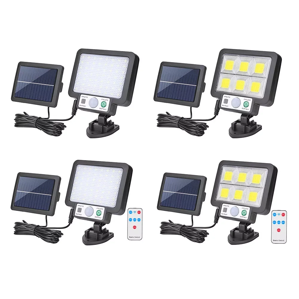 

Outdoor Wall Lights with Remote Control Human Body Infrared Solar Street Lights Stake Waterproof Decor Outdoor