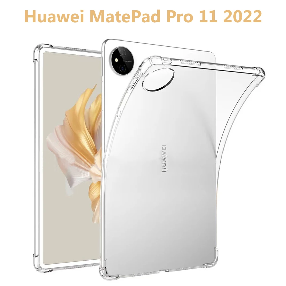 

Противоударный прозрачный мягкий силиконовый чехол из ТПУ для Huawei matepad pro 11 2022