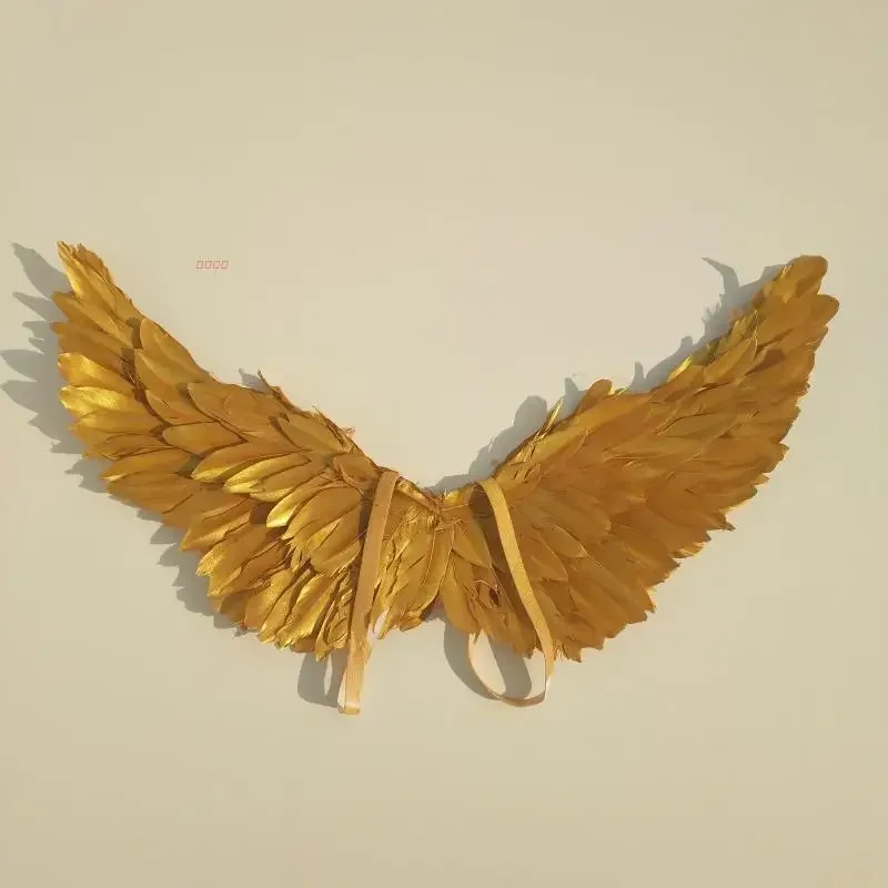 Модель с золотыми крыльями ангела для взрослых и детей подиум сценическое