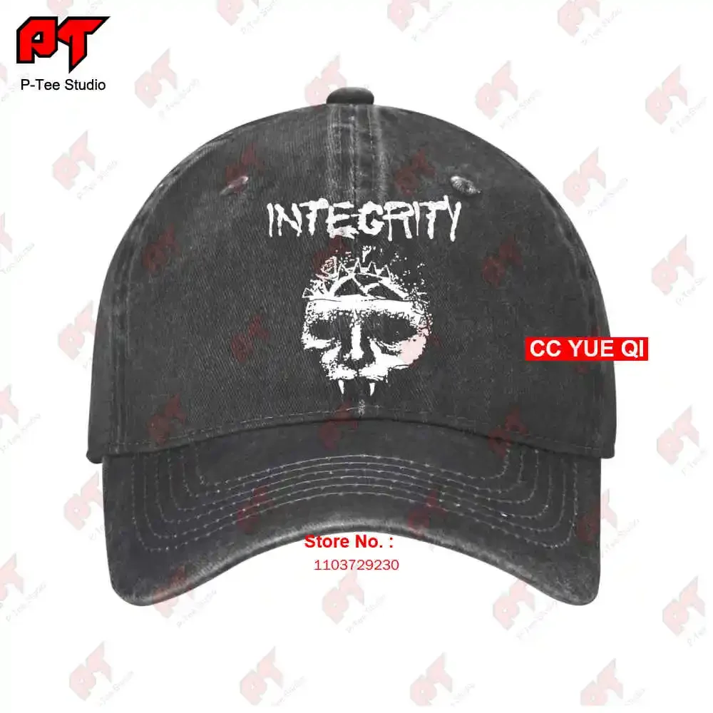 Бейсбольные кепки Iintegrity Skull Band Hardcore Punk Кепка для грузовика Q678
