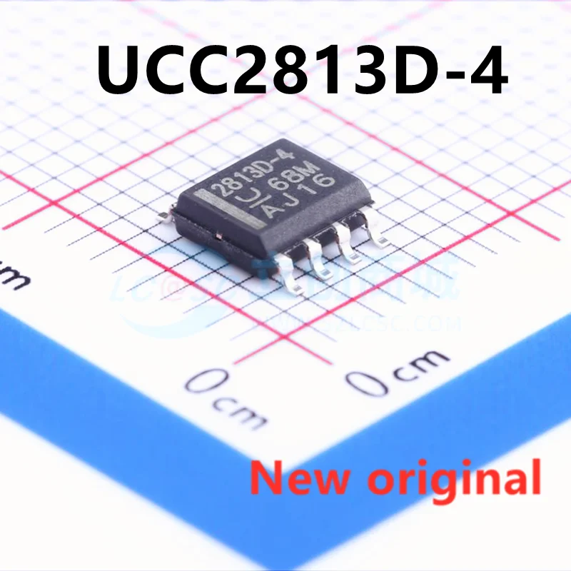 10pcs New imported UCC2813D-4 2813-4 low-power PWM power supply chip SOP-8