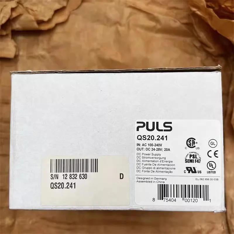 Блок питания PULS QT20.241/CTCS5.241/QS10.241/CPS20.241/CP10.241
