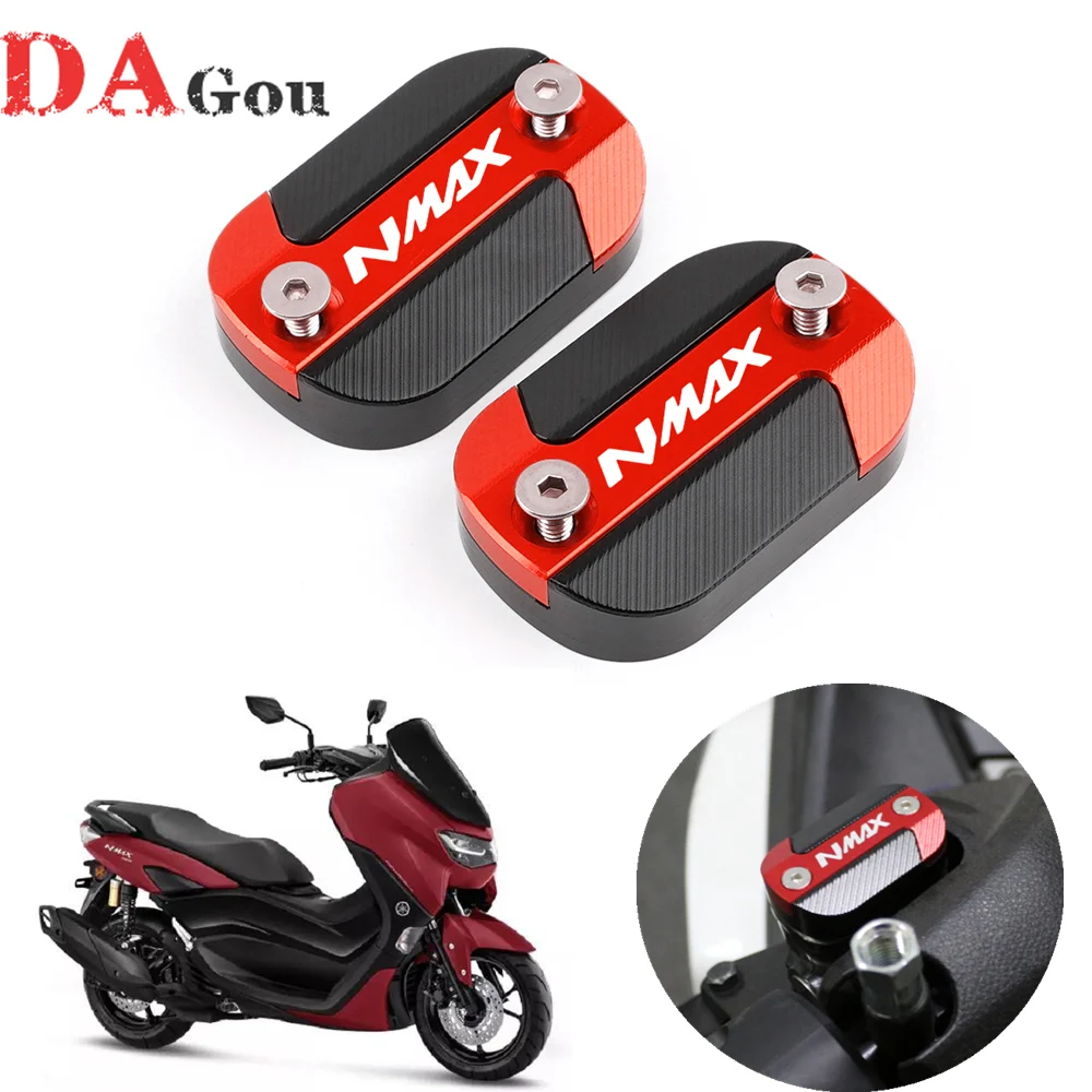 

2022 New Scooter CNC Front brake clutch cylinder fluid reservoir cover For YAMAHA NMAX155 NMAX125 N-MAX NMAX 125 155 2015-2020