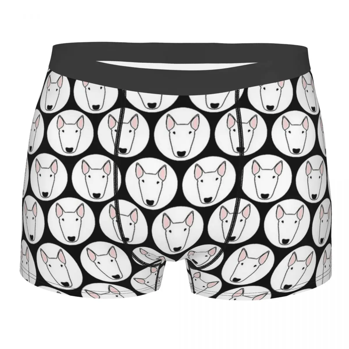 Bull Terrier Dog Bubble Мужское нижнее белье боксеры шорты трусы Новинка Мягкие для мужчин