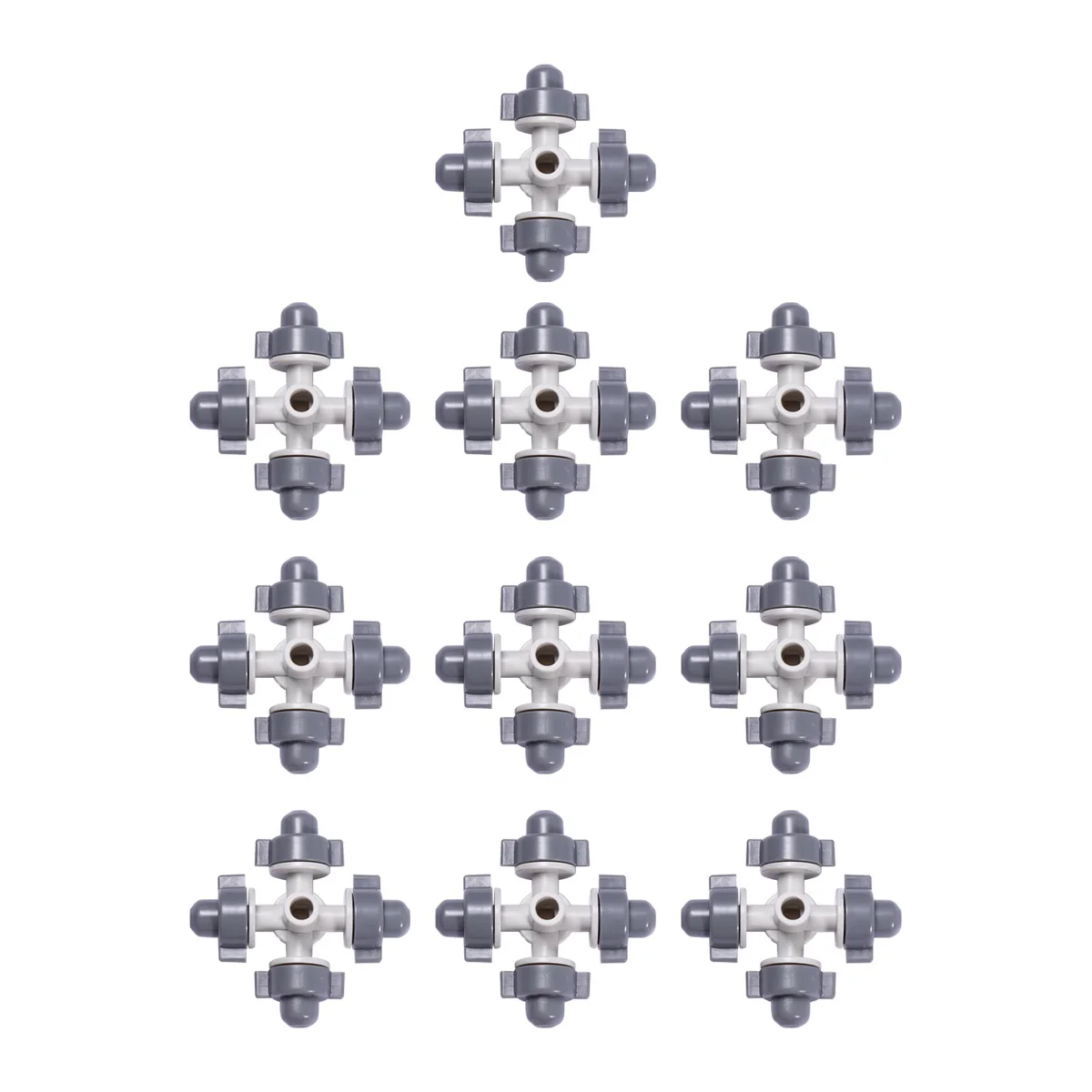 

10 Pcs Water Mist Nozzle Plastic Watering Can Cooling System Flower Sprinkler Cans