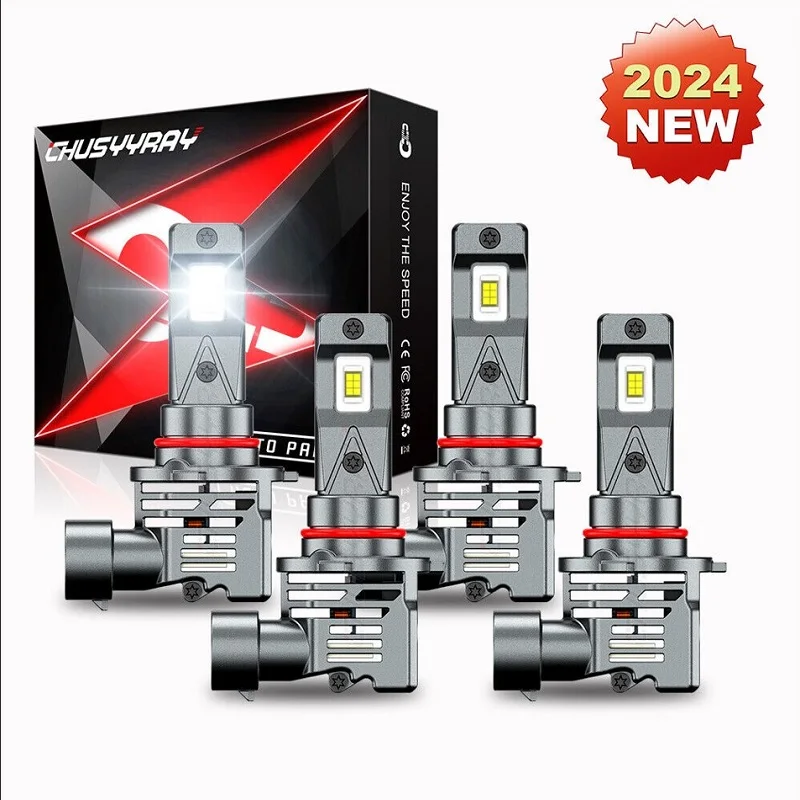 CHUSYYRAY Автомобильные фары для Isuzu Hombre 1996-2000-4X 9005 + 9006 Светодиодные лампы фар