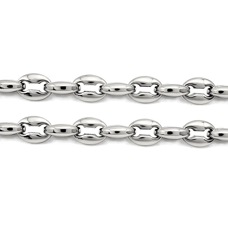 Цепочка с толстыми бусинами из нержавеющей стали водонепроницаемый чокер до