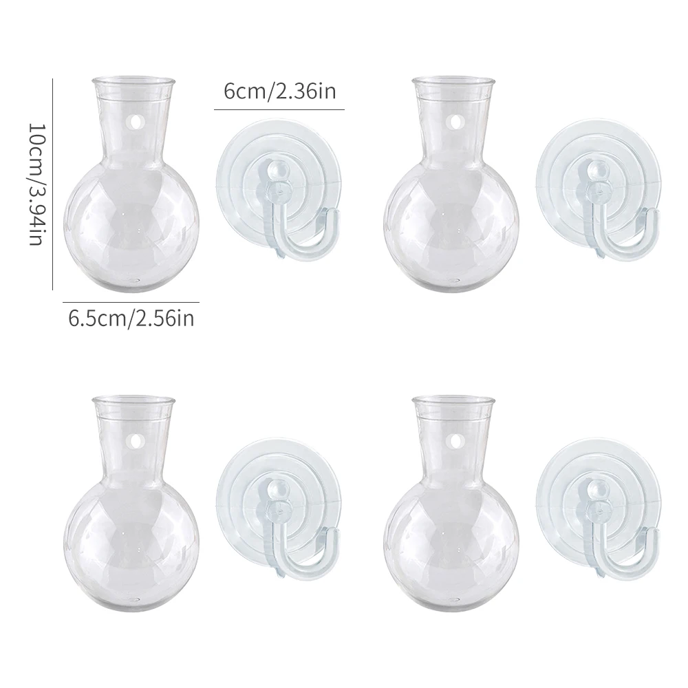 

Пластиковая настенная прозрачная ваза для гидропоники