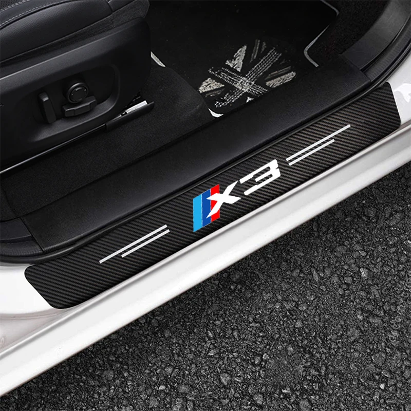 

4 шт., наклейки на пороги автомобиля BMW X3 X1 X2 X4 X5 X6 X7