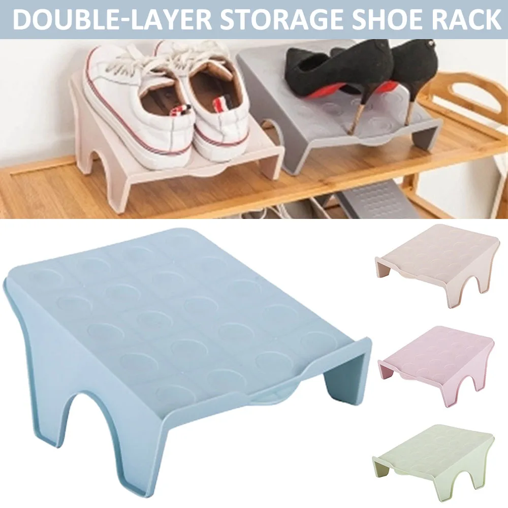 

Durable Shoe Rack Household Storage Shoes Save Space Integrated Simple Shoe Support PP Plastic Shoe Storage Rack Storage Shoes