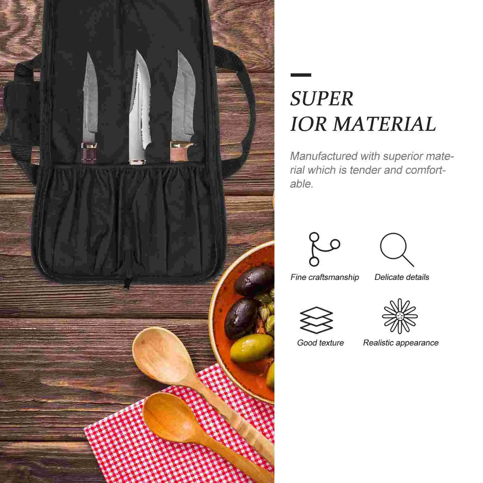 Сумка для хранения ножей шеф-повара многофункциональный органайзер сумка