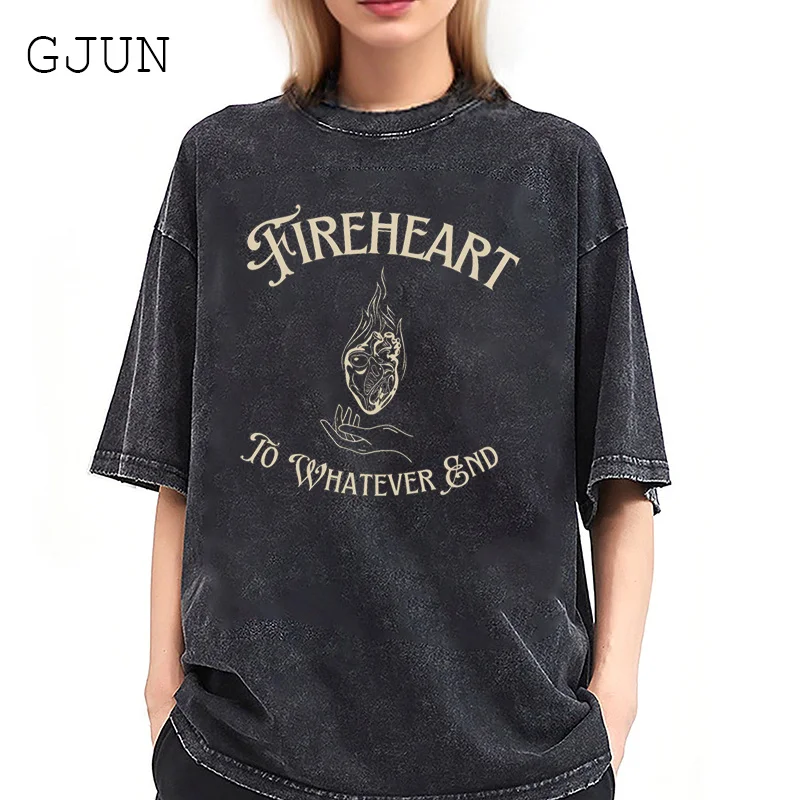 

Женская Винтажная футболка с коротким рукавом Fireheart Velaris To Whatever End