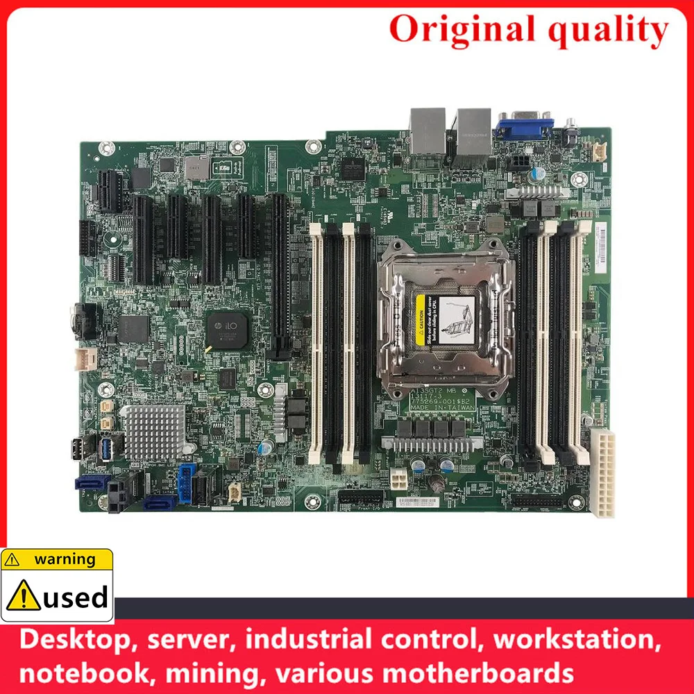 Б/у 100% протестированная материнская плата 775269-001 для HP ML110 Gen9 791704-001 775268-002 775268-001 13117-3 A13SGT2