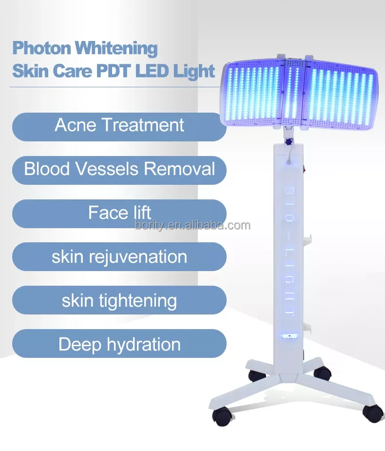 

portable phototherapy led infrared light therapy beauty machine pdt for facial skin whitening rejuvenation tightening care