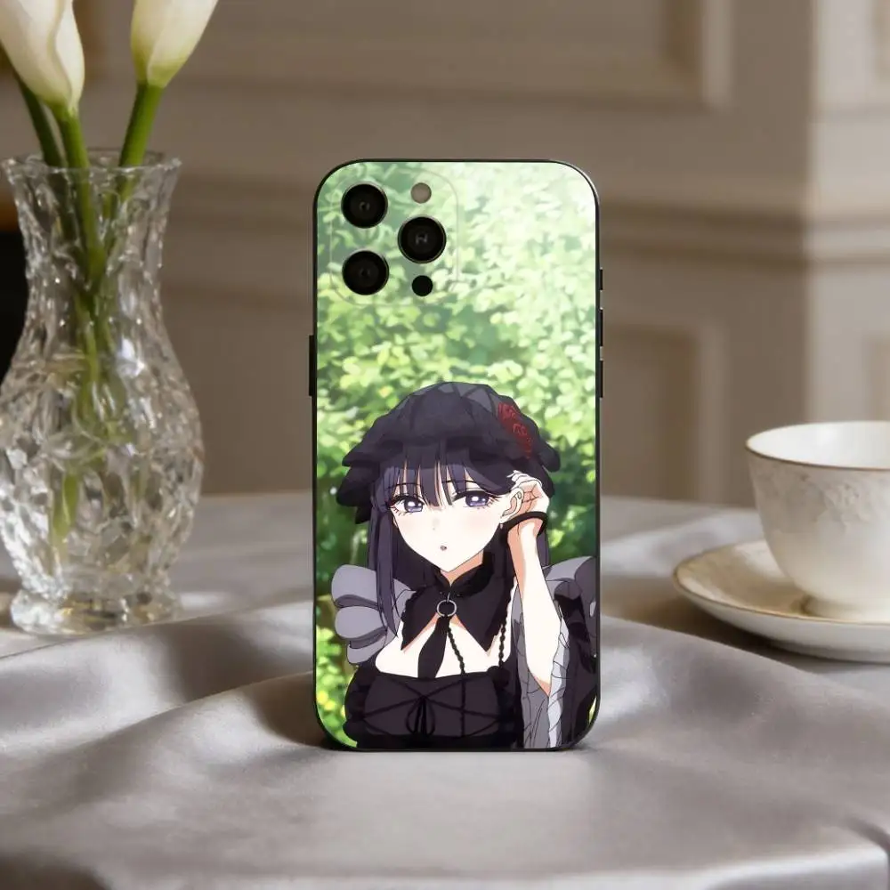 Фото Чехол для телефона S-Shizuku K-Kuroe M-Marin Kitagawa для iPhone 17 Pro, 16, 15, 14, 13, 12, 11, X, XR Plus и других моделей, мягкий черный чехол №2
