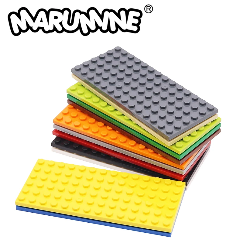 Классическая Базовая пластина MARUMINE MOC 3456 для гранул, детали для кирпича, совместимые с строительными блоками, 10 шт., игрушечные аксессуары «сделай сам»