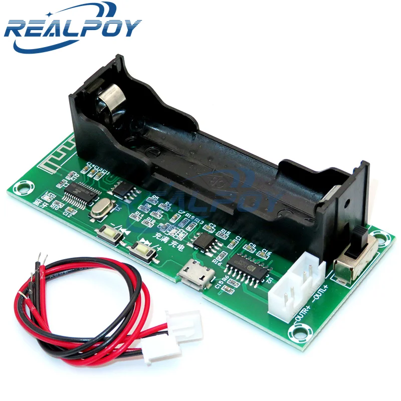 Двухканальная 2-канальная плата стерео усилителя малой мощности с литиевой