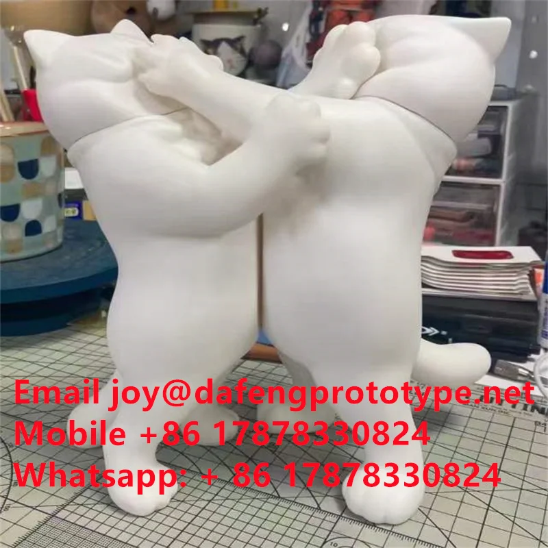 Фото Услуги 3d-печати, технология FDM, быстрое прототипирование, ручное производство, высокоточное производство кукольных скульптур №4