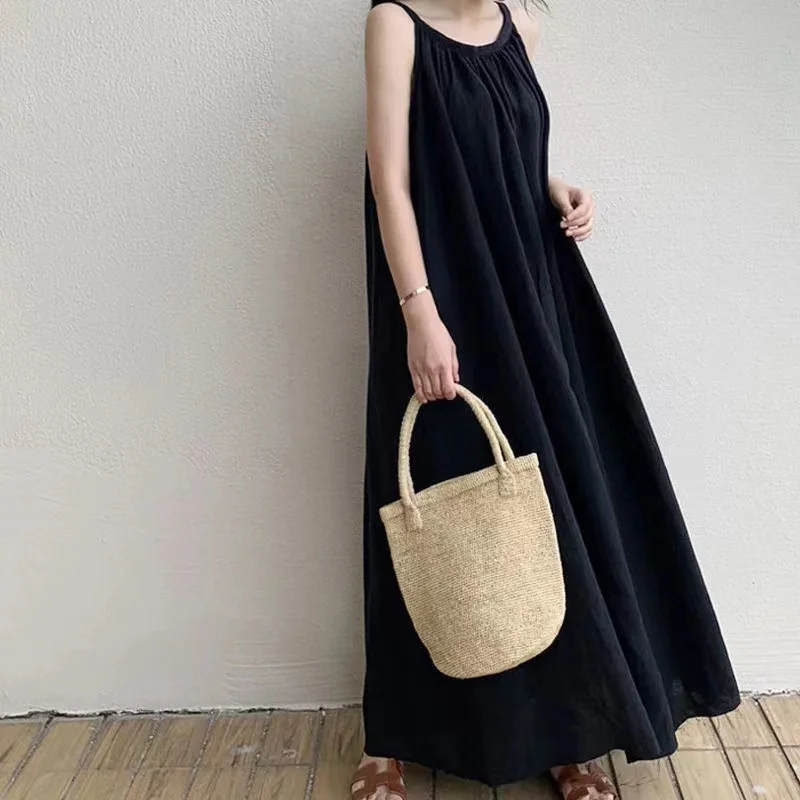 Summer Overalls Dress Women Strappy 