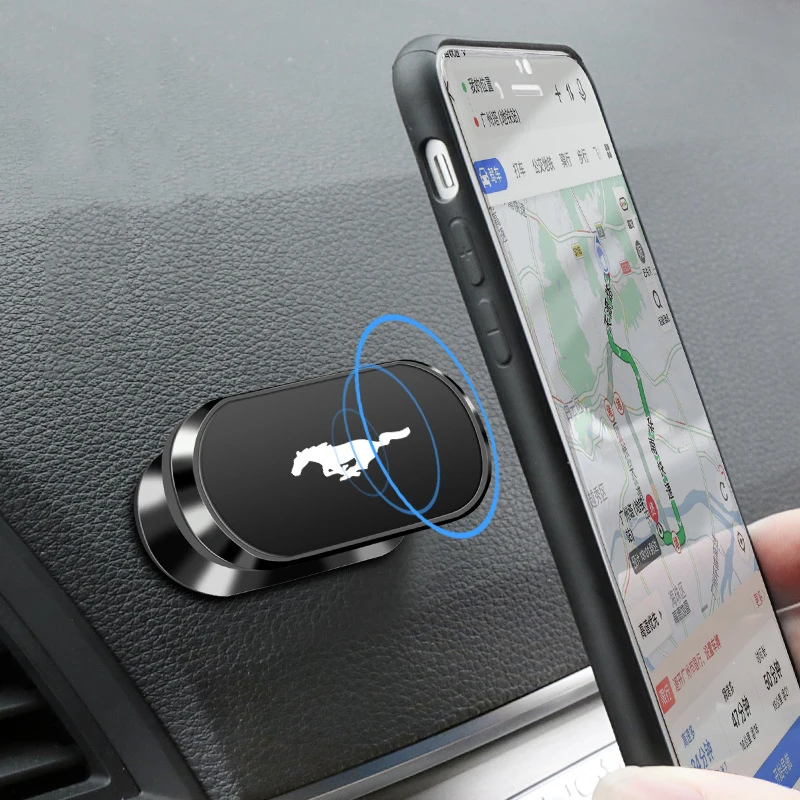 

Car Phone Holder Navigation Fixing Bracket Magnetic Instrument Panel For Ford Mustang Gt Shelby Fastback Mach1 Interior Supplies
