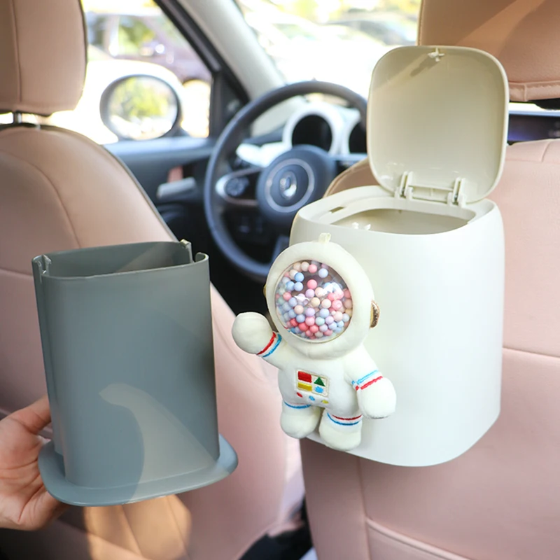 

Car Trash Can Bin Wastebasket Hanging Toilet Recycling Garbage Basket Paper Trash Bags Lixeira Banheiro Household Merchandises