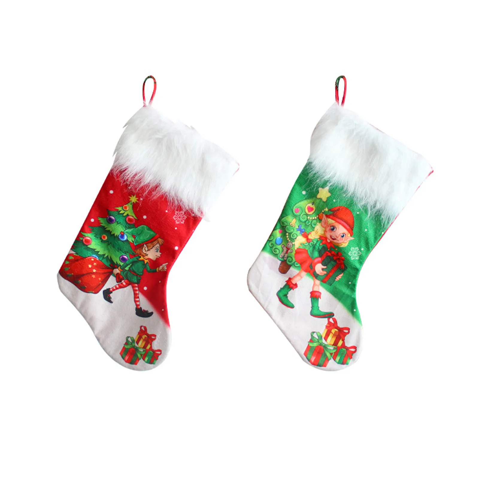 Наполнитель теста миски рождественские носки тканевые сумка и аксессуары для