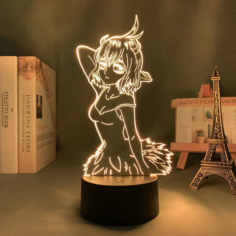 

Black Clover Nero для дома украшения ночник аниме фигурки декор комнаты светодиодная лампа манга светильник ночные этюды акриловые на батарейках п...