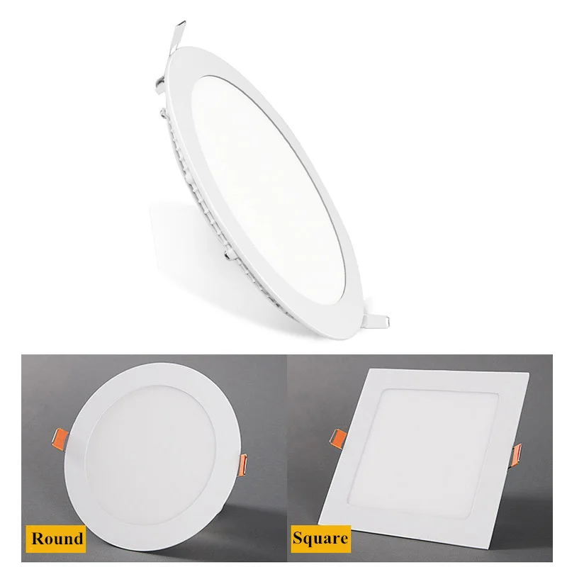 Встраиваемая энергосберегающая потолочная светодиодная панельная лампа