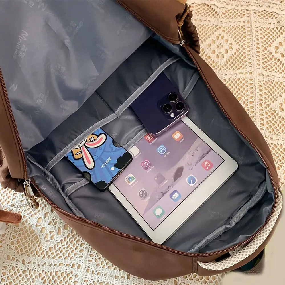 Высококачественный школьный ранец капибара с регулируемым ремешком