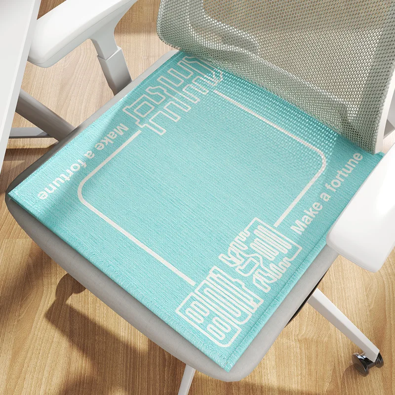 

Ice Silk Cushion Breathable Cool Cushion In Summer Office Sedentary Chair Cushion Breathable Cool Cushion Cushion Chair Cushion