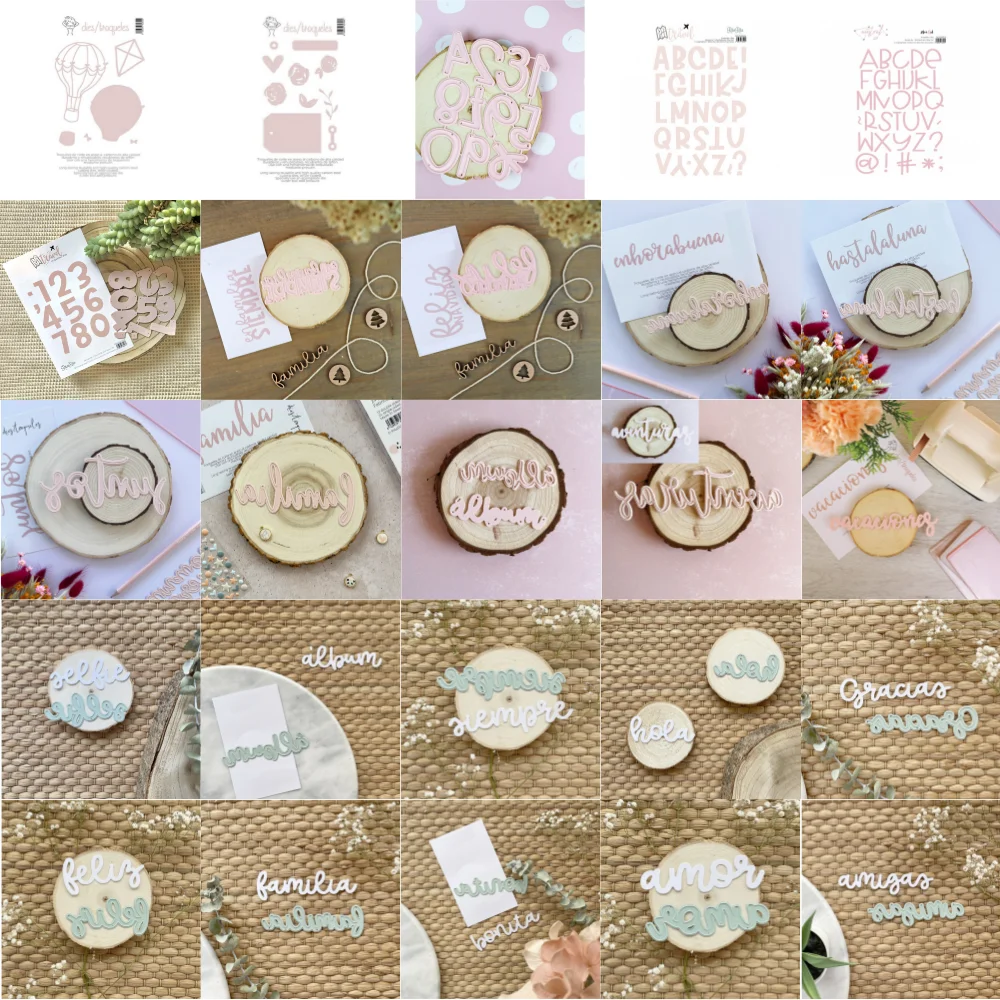 

Новые поступления 2022, буквенно-цифровые металлические пресс-формы KeepArt, сделай сам, скрапбукинг, фотоальбом, декоративное тиснение, пресс-карта, ремесла