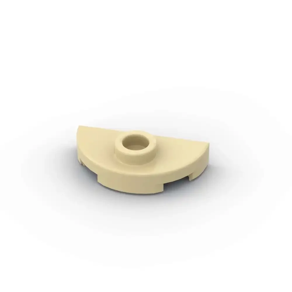 MOC 10 шт. головоломка частицы 1745 круглая 1x2 половина строительных блоков набор