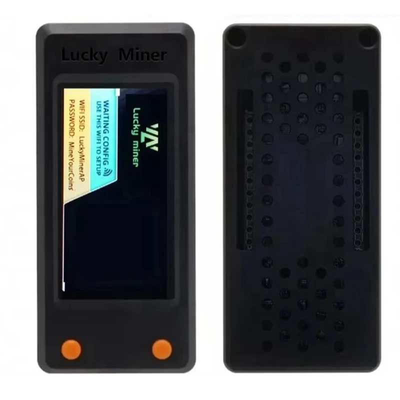 Для нового Lucky Miner LV02 Nerdminer Bitcoin SOLO Lotto Machine BTC Winning 75KH/S