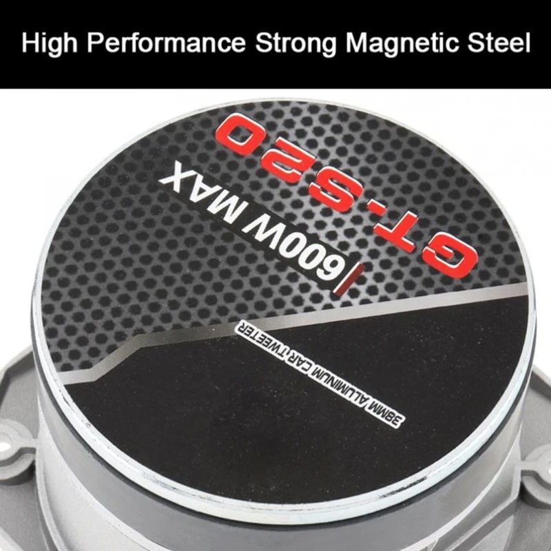 4-дюймовый 600 Вт мощный мини-купольный высокочастотный динамик с катушкой чистый