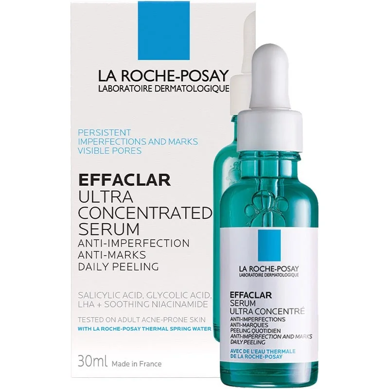 

Original La Roche Posay EFFACLAR Face Serum With Salicylic Acid And Glycolic Acid Remove Acne Pimples Blackhead Wholesale 30ml