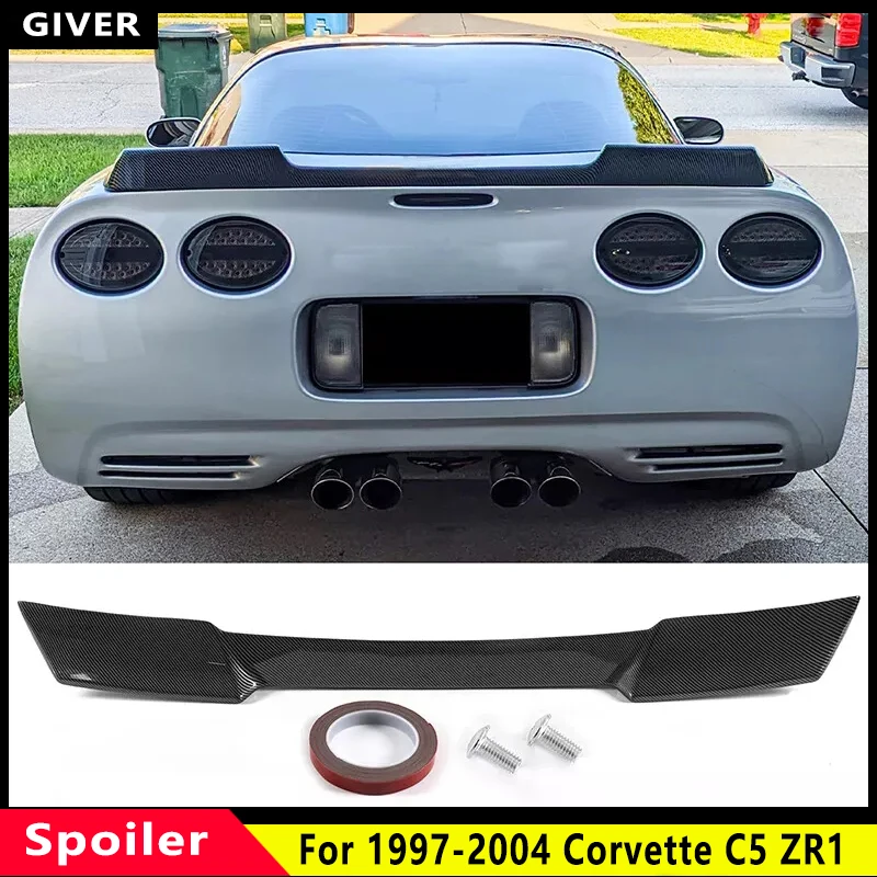 Для 1997-2004 Corvette C5 ZR1 карбоновый внешний вид модель из углеродного волокна и яркие