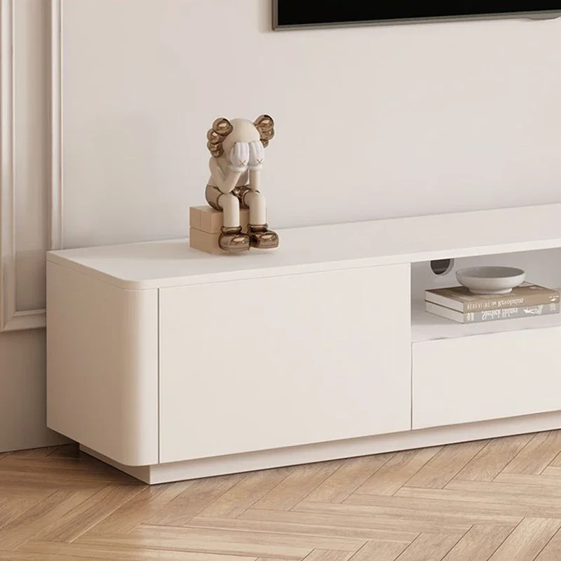 Нордическая Минималистичная Подставка для телевизора белая Современная