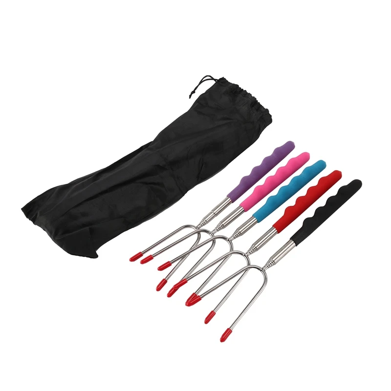 

5 шт., вилки для барбекю, из нержавеющей стали