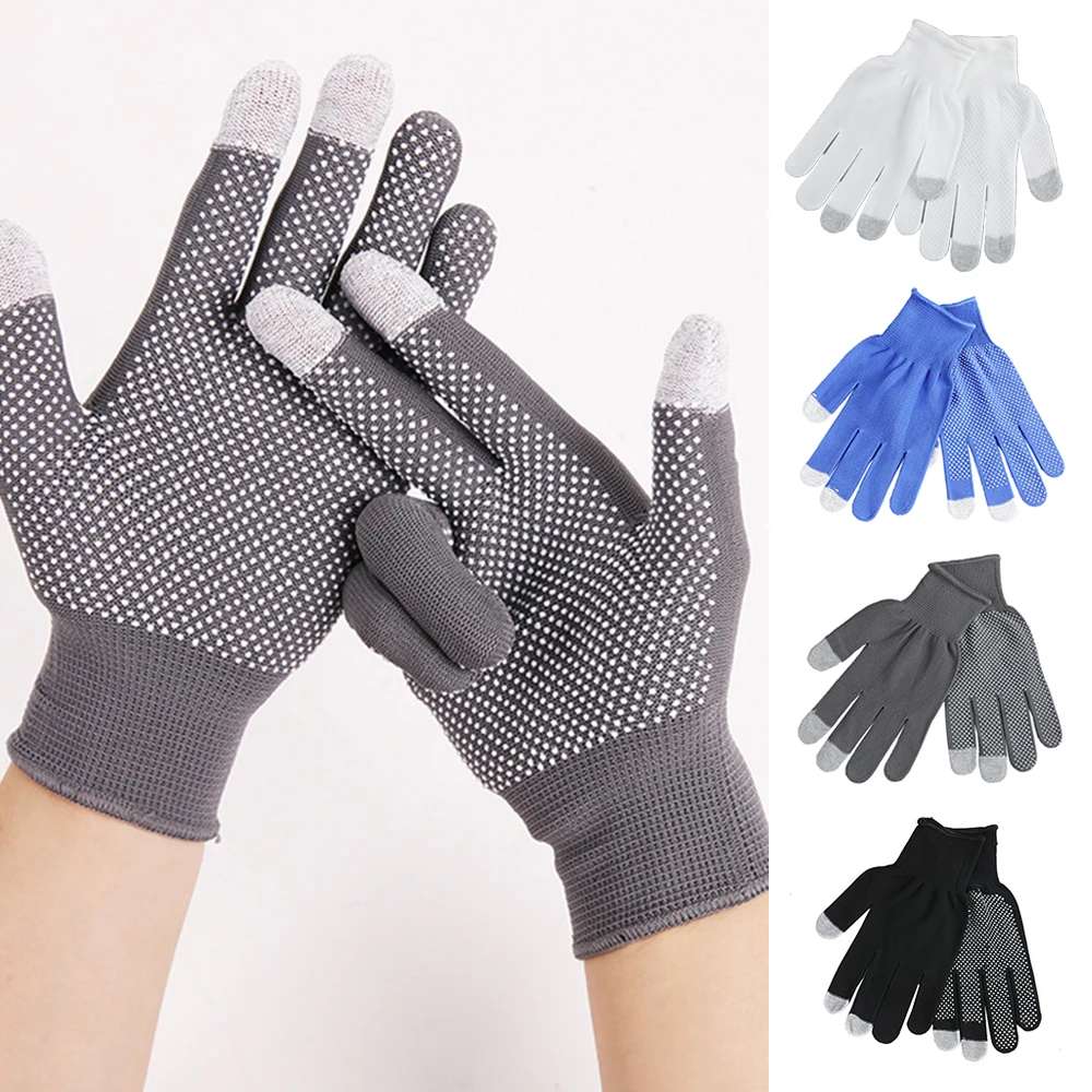 

Перчатки гелевые дышащие для сенсорных экранов, Нескользящие тонкие спортивные митенки для вождения, бега, альпиниста, летние