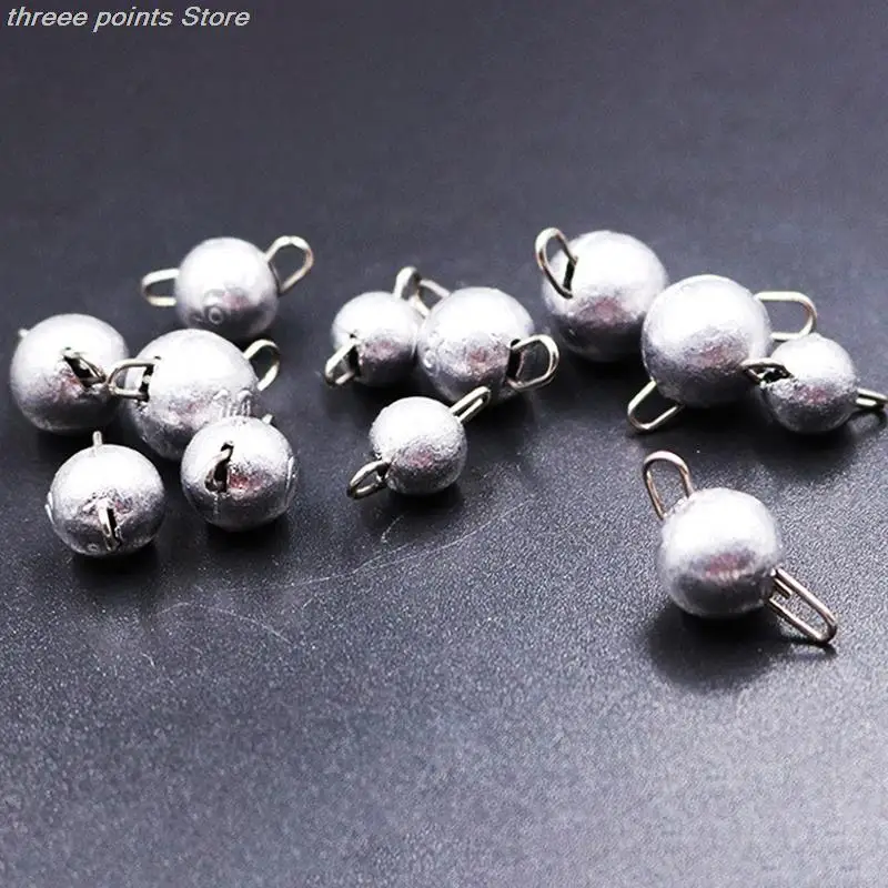 

Новинка Lua свинцовая круглая игла свинцовая Рыболовная Снасть 4 г 6 г 8 г рыболовная свинцовая партия