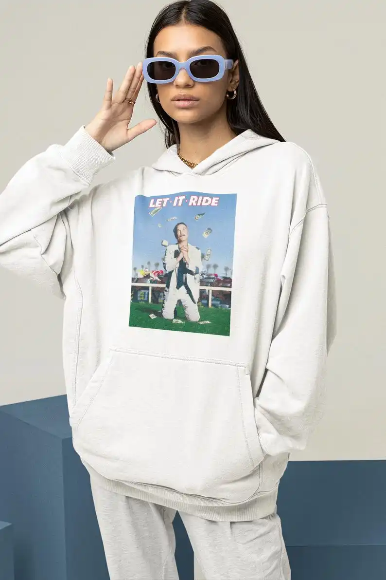 Рубашка Let It Ride - винтажная рубашка из фильма гамблера толстовка для любителей