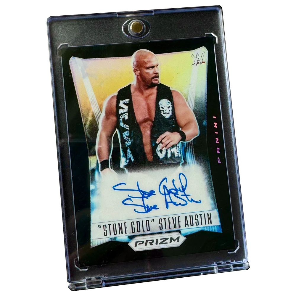 Фото PANINI DIY КАМЕНЬ ЗОЛОТО WWE Фирменная коллекция карточек кирпичи Гробовщик домашний подарок на Рождество для мальчиков на день рождения акриловые украшения №3