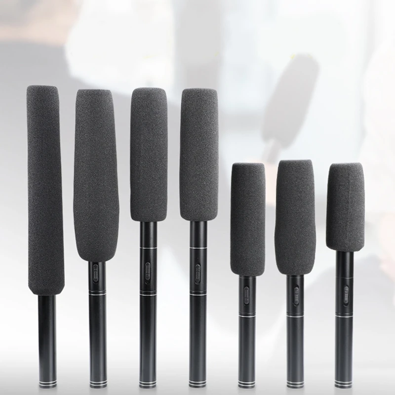 

Professional Microphone Windscreen Sponge Cover Reduce Explosions Foam Mics Wndshield Reduce Explosions