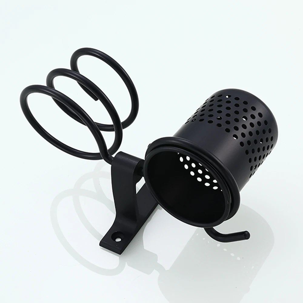 Стеллаж для сушилки волос настенное крепление полка хранения крючки ванной