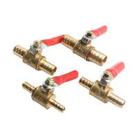 6mm 8mm 10mm12mm ball faucet shutoff ball valve hose barb inline water oil air gas fuel line pipe fittings