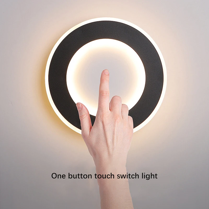 

Interior Wall Light Creative Touch Sensing Lighting For Bedroom Bedside Background Wall Atmosphere Wall Sconce Lamp