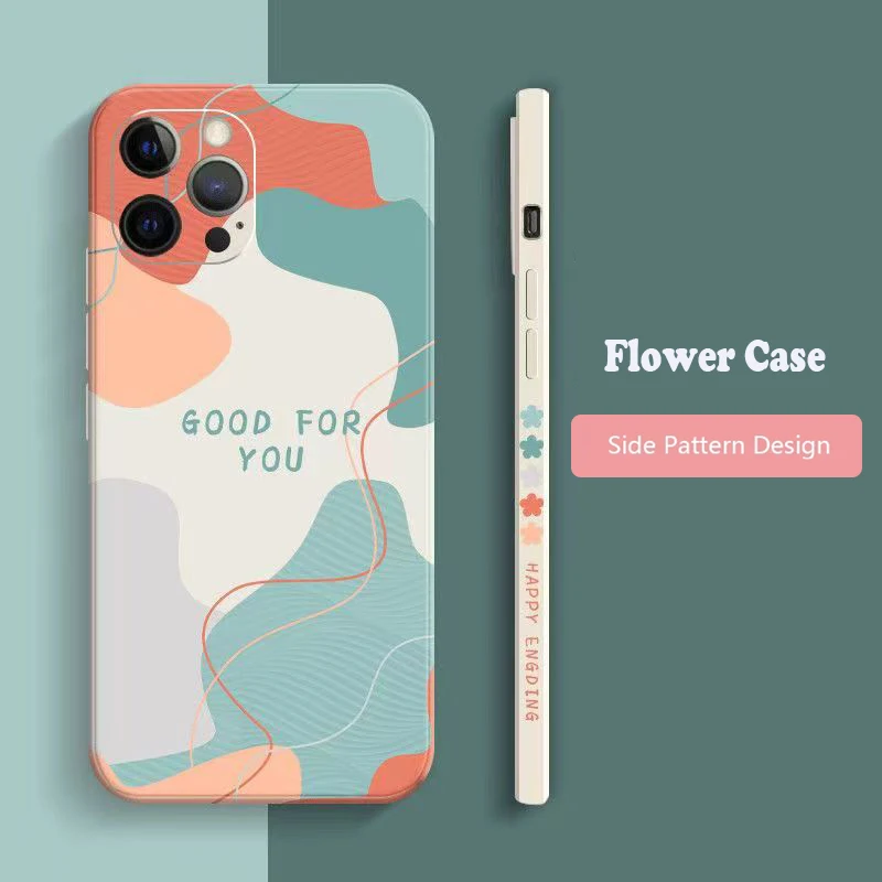 Силиконовый чехол для iPhone 13 11 14 Pro Max 12 XS Max X XR 7 8 Plus SE 2022 2020