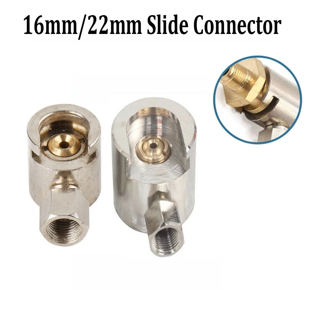 

16MM Slide On Hexagon Grease Nipple Coupler End Connector Butter Fittings 5A 220V Grease Gun Nipple Rotary Flat Mouth Connector
